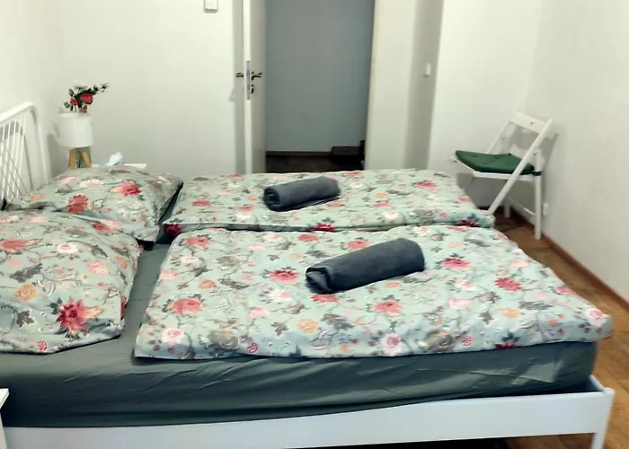 With Double Bed In Zizkov - Shared Bathroom